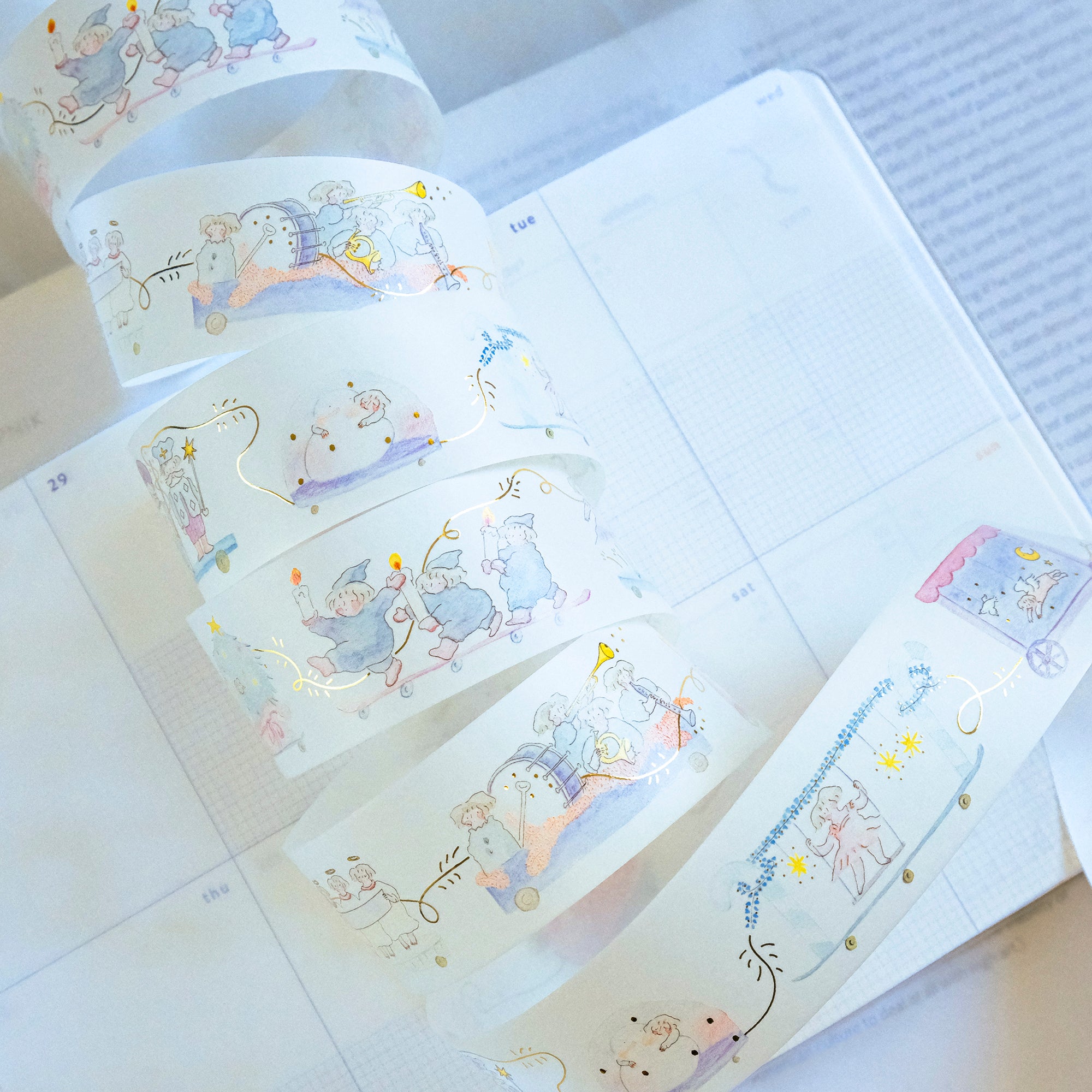 dodolulu Washi Tape - Embrace the Joy (3.5cm)