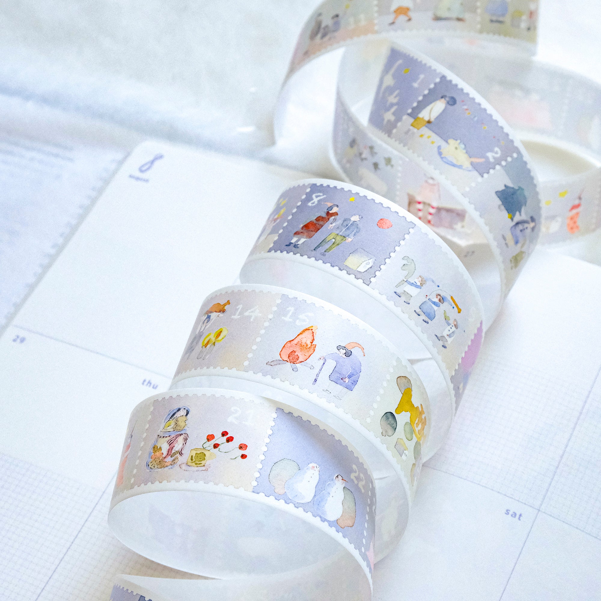 dodolulu Washi Tape - With Love (3cm)