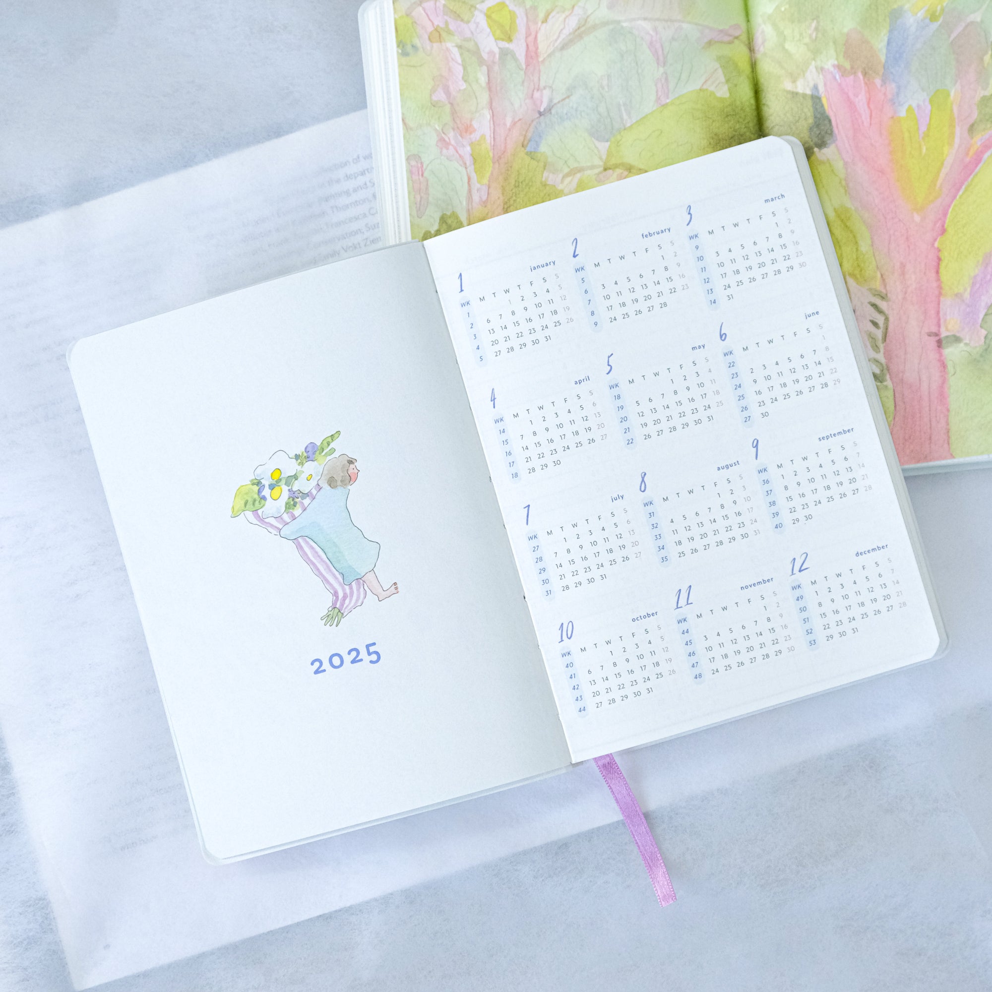 dodolulu 2025 Monthly & Weekly Planner B6