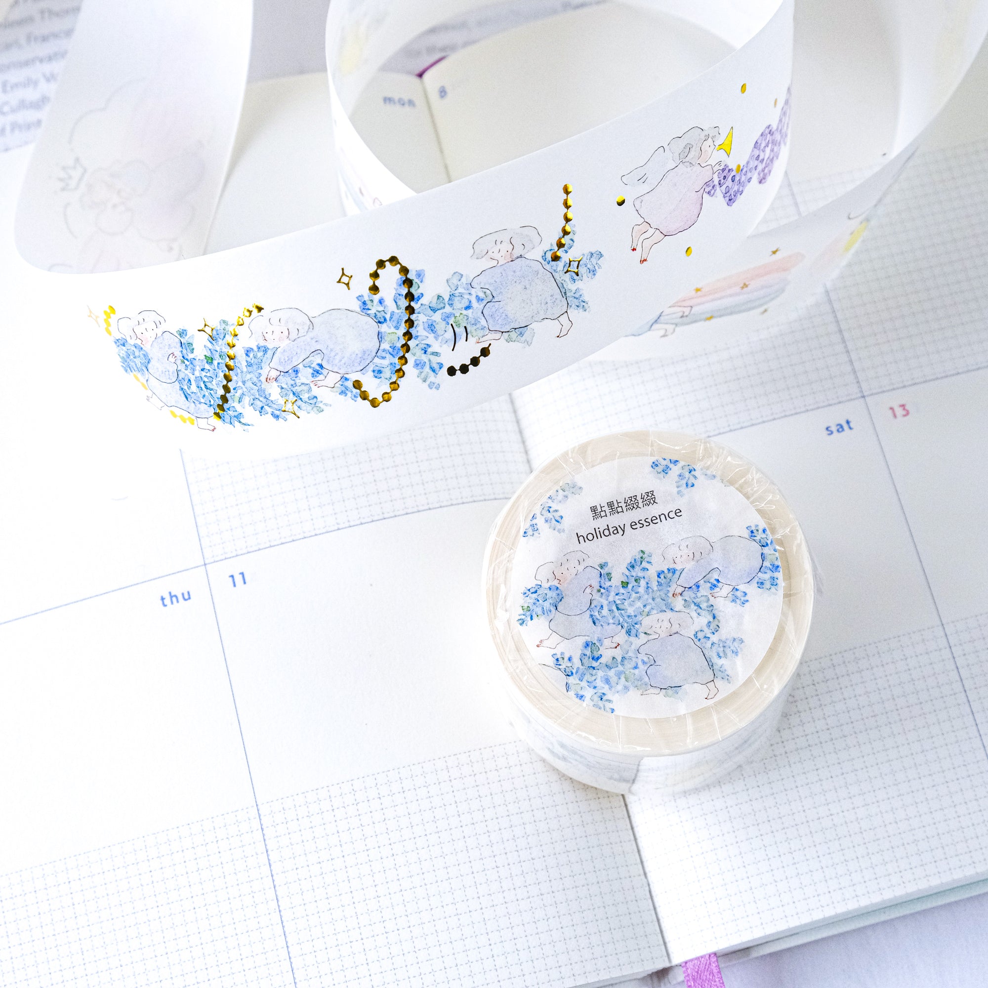 dodolulu Washi Tape - Holiday Essence (3.5cm)