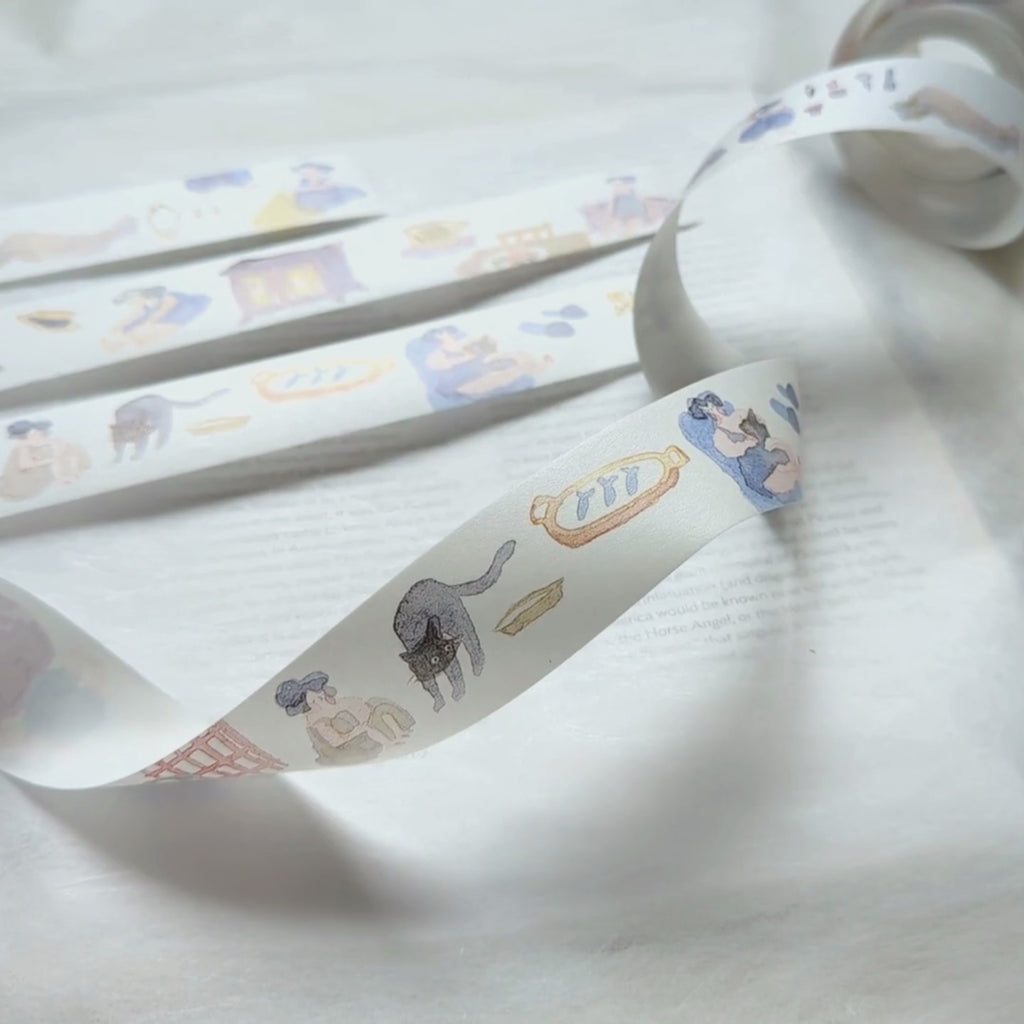 dodolulu Washi Tape - With Love (3cm)